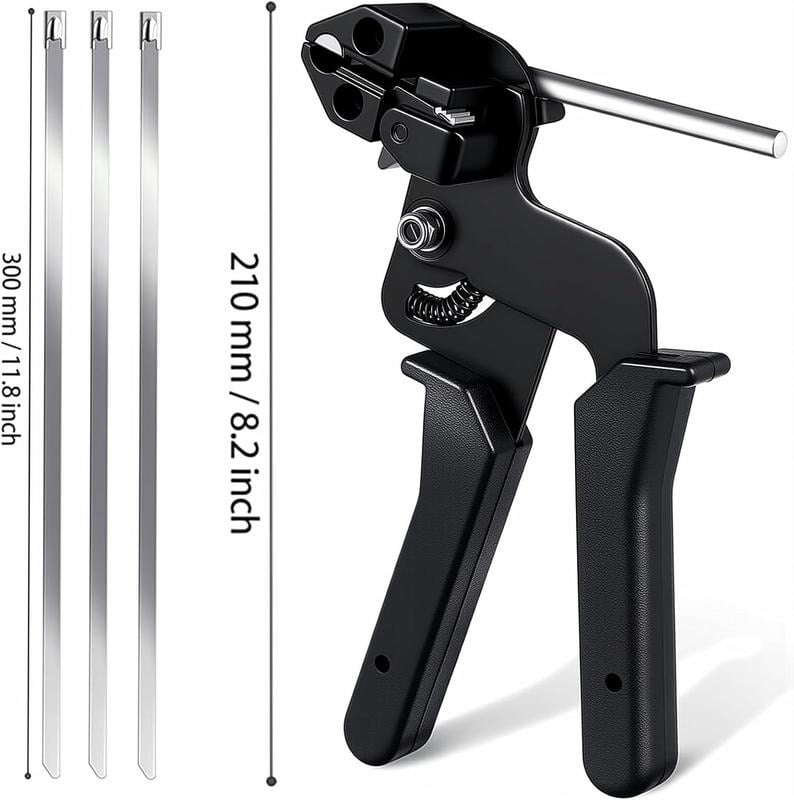 🔥Stainless Steel Cable Tie with Metal Zip Ties