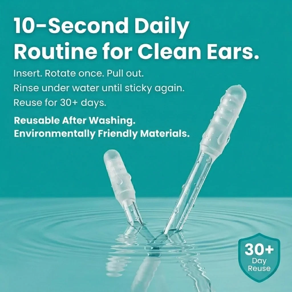 🥳2026 HOT SALE🥳💞50K+ SOLD!💛Sticky Ear Cleaning Picks