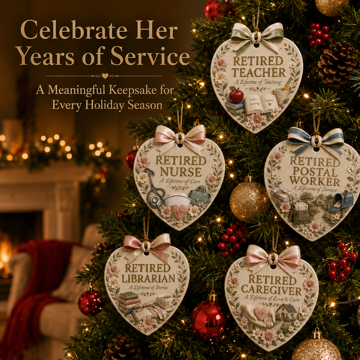 🎄Retired Profession x Christmas Ornament