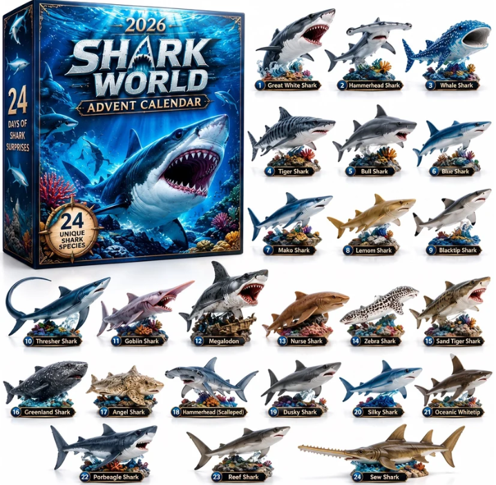 🦈 2026 Shark World Advent Calendar