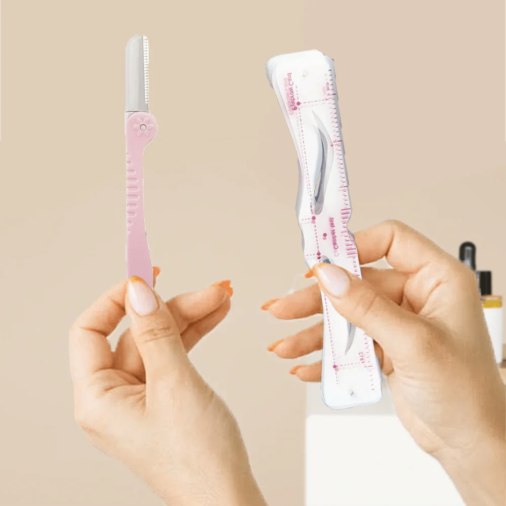 12-Shape Eyebrow Stencil Kit | Easy Brow Shaping Guide