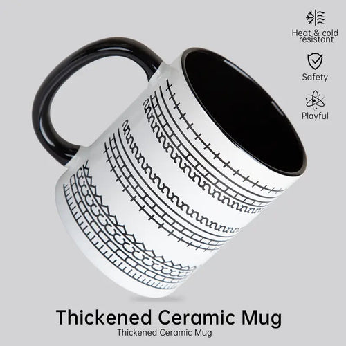 🔥Fuck This Shit Mug, Hidden Message Funny Ceramic Coffee Mugs