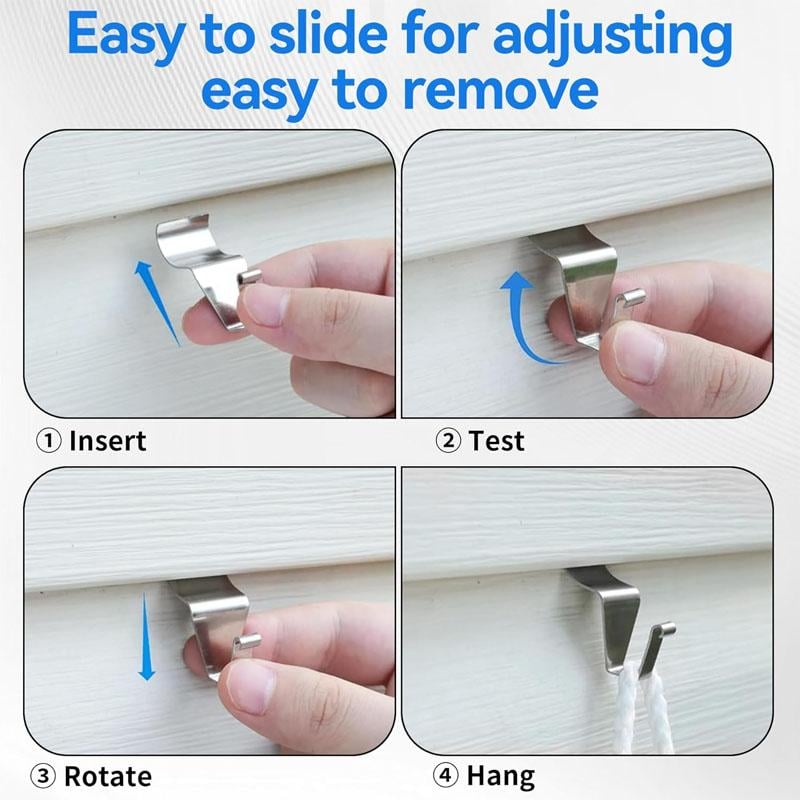 đ„ Heavy-Duty Vinyl Siding Hooks Hanger(10PCS-Pack)