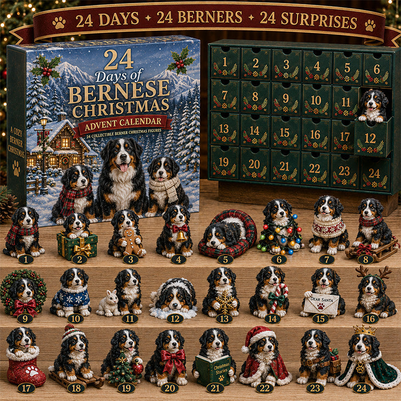 🐶🏔️3D Bernese Mountain Dog Advent Calendar 2026