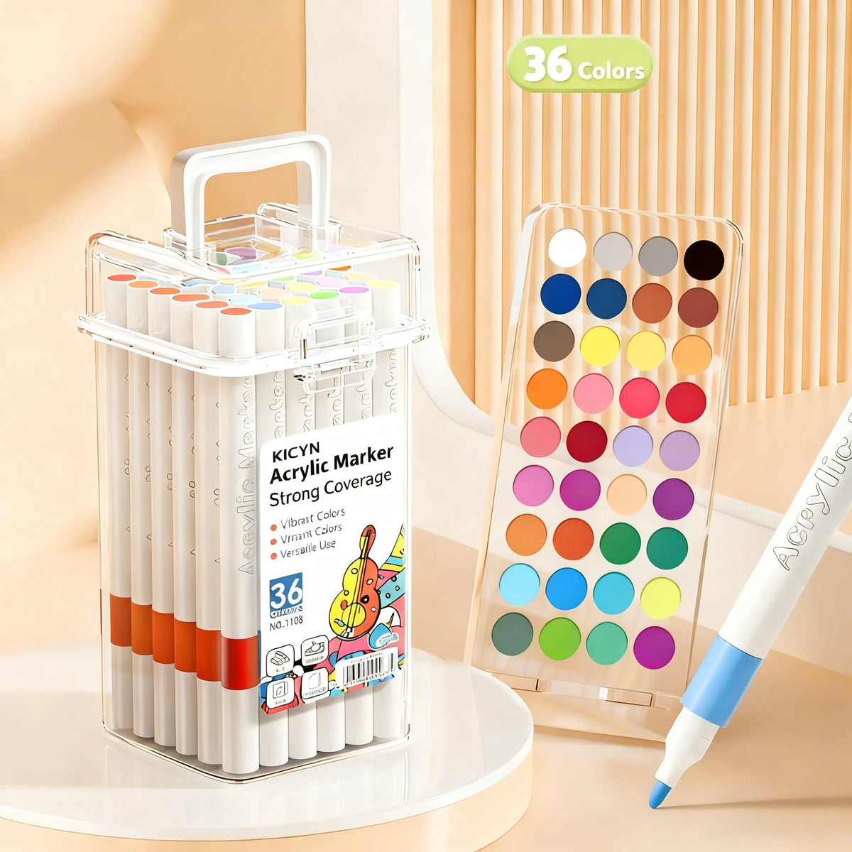 🎨Color The Year 2027: Trace-By-Groove Creative Calendar📅| Seasonal Guided Coloring Wall Calendar With Markers