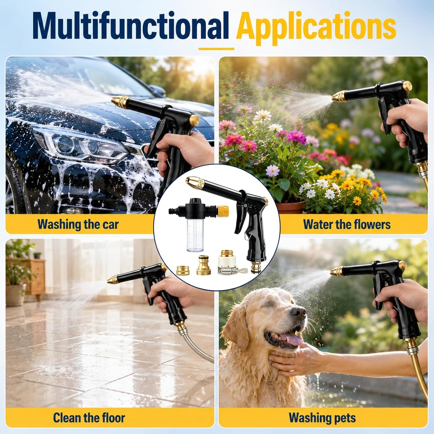 💦 LIMITED-TIME 49% OFF! ✨ High-Pressure Water Jet Gun – 2 Modes, Ergonomic, Leak-Proof 🧼