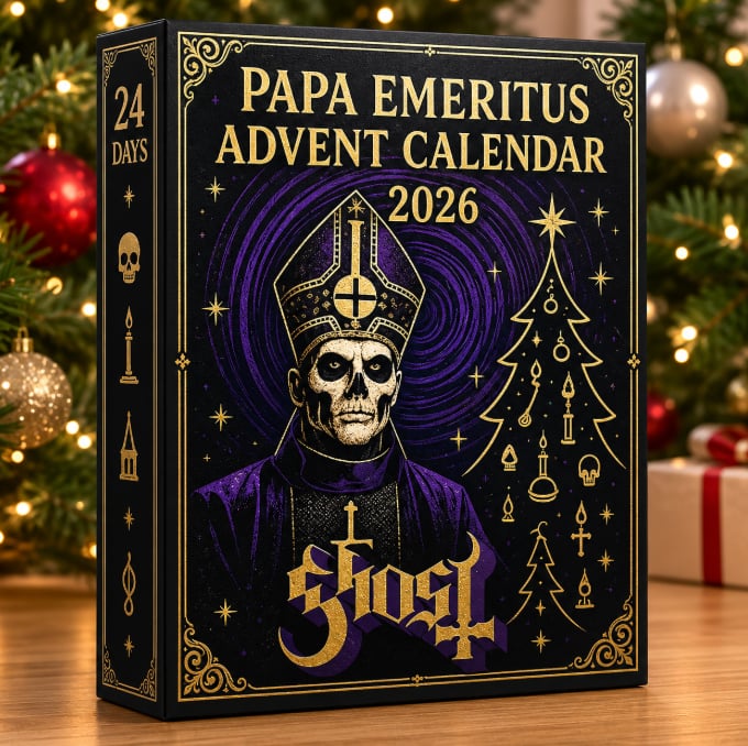🔥LAST DAY 49% OFF-Papa Emeritus Advent Calendar 2026 🎁 24 Gifts Inside!