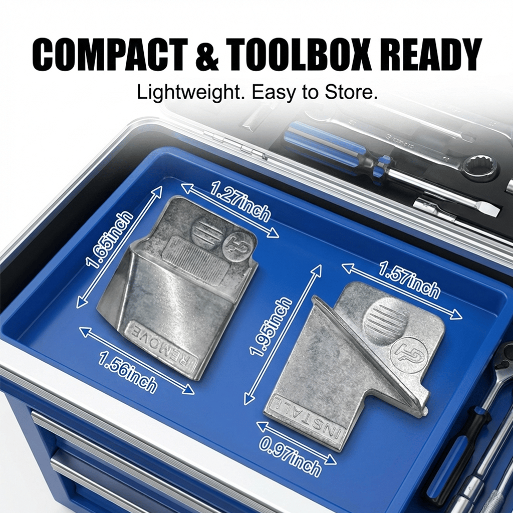 Metal Stretch Belt Remover Installer Tool Set