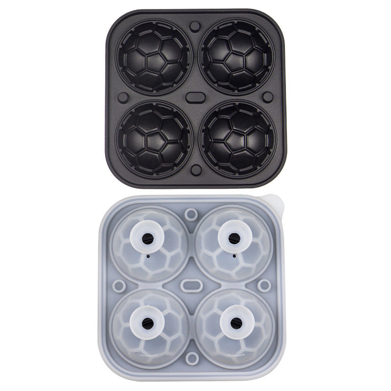 π’π’40% OFF!! β° Silicone Soccer Ball Ice Cube Tray β 5.5 cm Cubes, Slow-Melting, Leak-Proof Design, 4 Colors, Perfect for Game Nights & Cocktails π₯