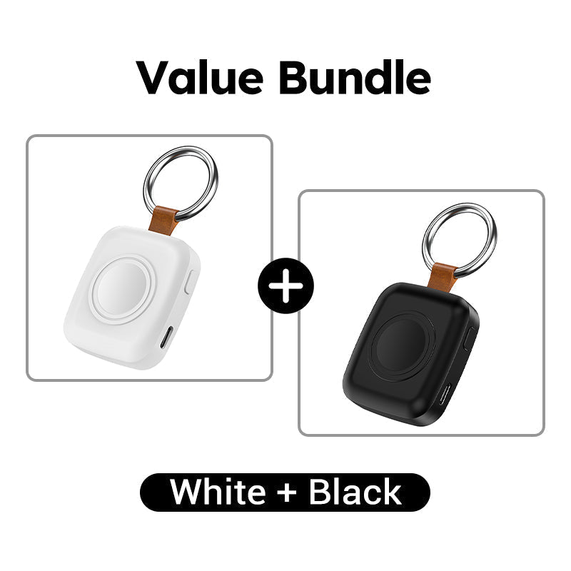 âđ Smartwatch power bank â wireless charger, 1200mAh, Compatible with Apple Watch Series,compact & stylish!