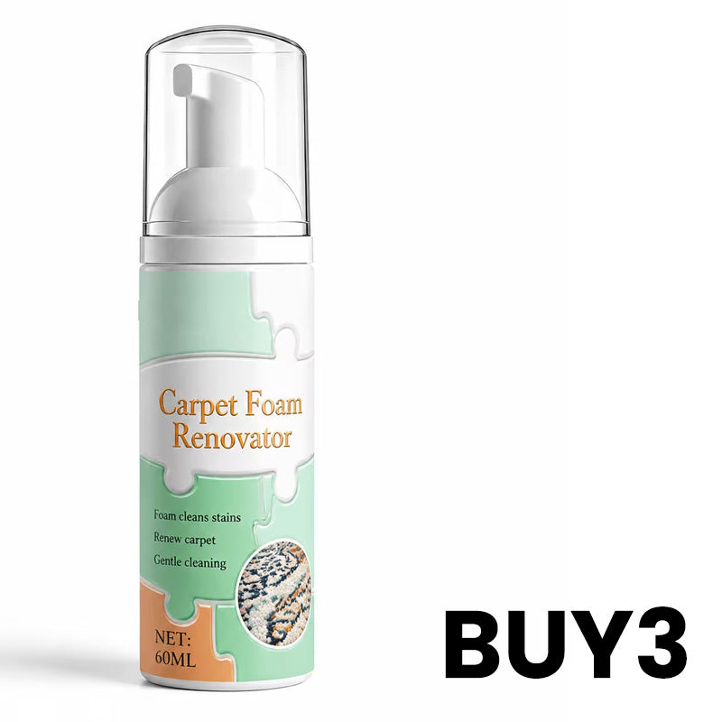 🔥Limited Time Promotion 49% OFF🔥Waterless Carpet Foam Stain Remover with Towel