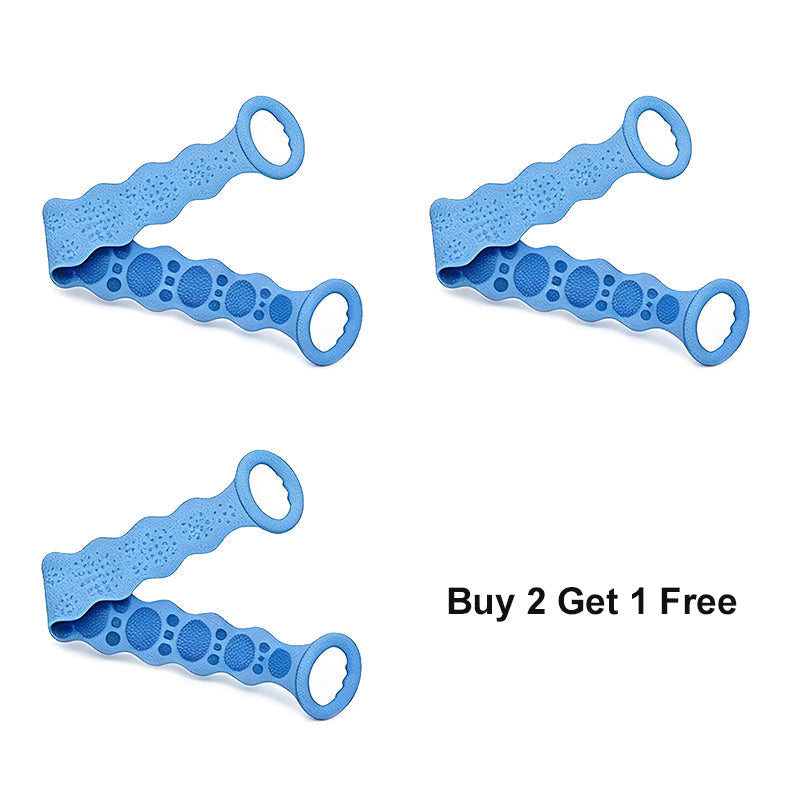 Silicone Double-Sided Bath Back Scrubber