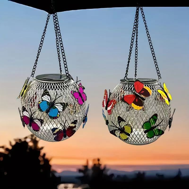 Solar Pendant Lamp Art Of Iron