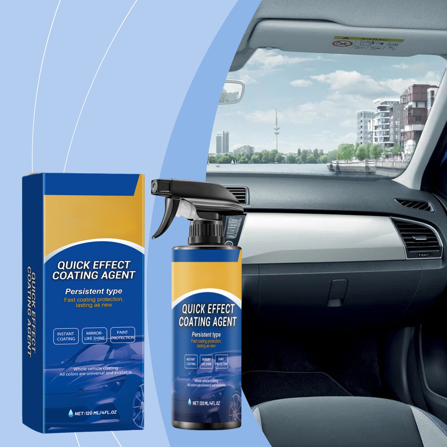 Car Paint Spray for Shine and Protection
