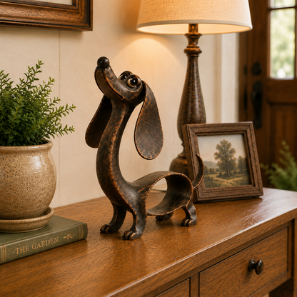 🐾Whimsical Dachshund Sculpture – Charming Dog Decor & Gift for Dachshund Lovers🐶