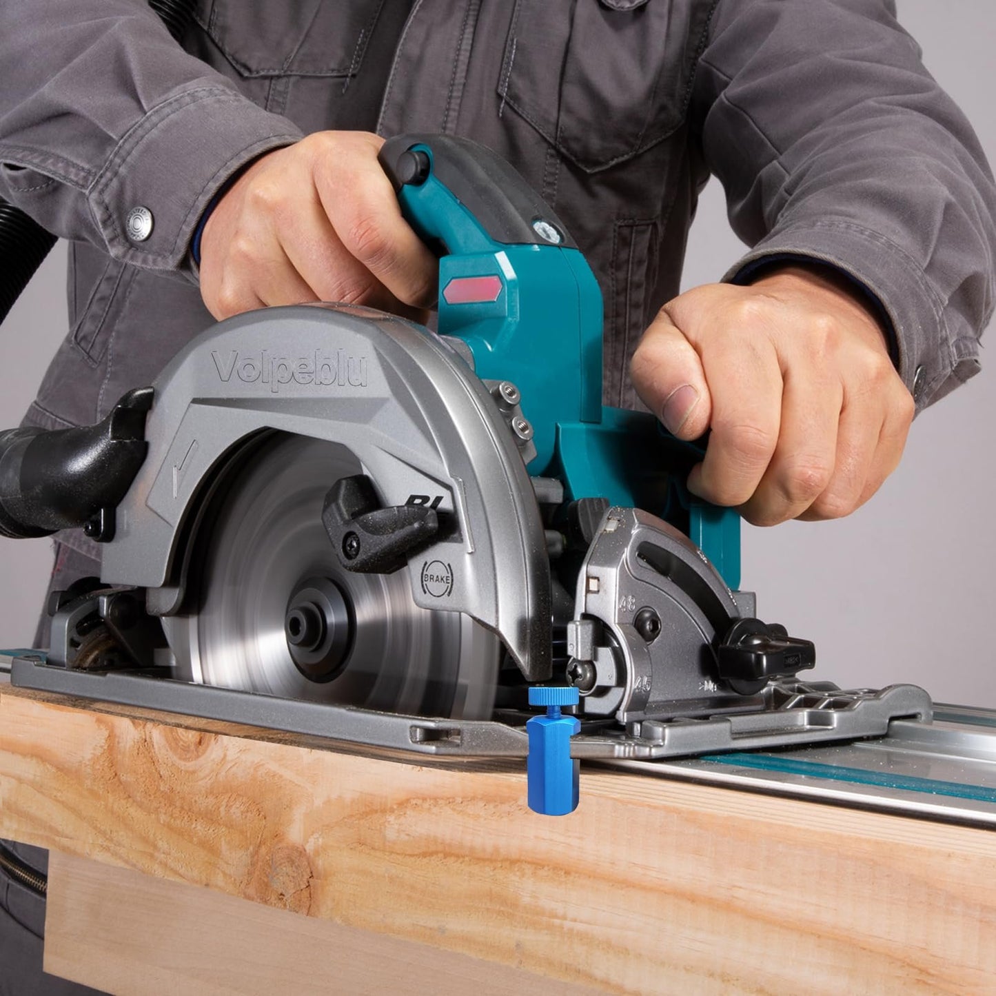 ✨LAST DAY 49% OFF - Tall Stair Gauges for Framing Square – Hexagonal Stable Lock with Holder & Hook for Carpentry & Circular Saw