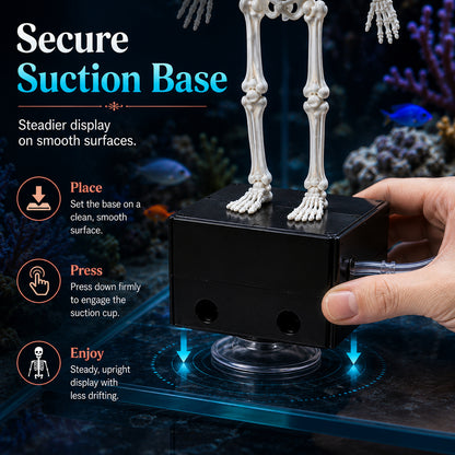 Dancing Skeleton Aquarium Bubbler