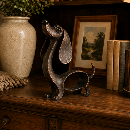 🐾Whimsical Dachshund Sculpture – Charming Dog Decor & Gift for Dachshund Lovers🐶