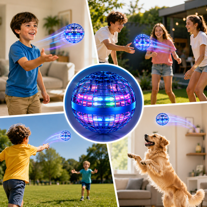 SkySpin-Gesture Flight Ball  USB Rechargeable Gesture Control LED Lighting