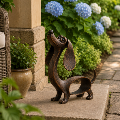 🐾Whimsical Dachshund Sculpture – Charming Dog Decor & Gift for Dachshund Lovers🐶