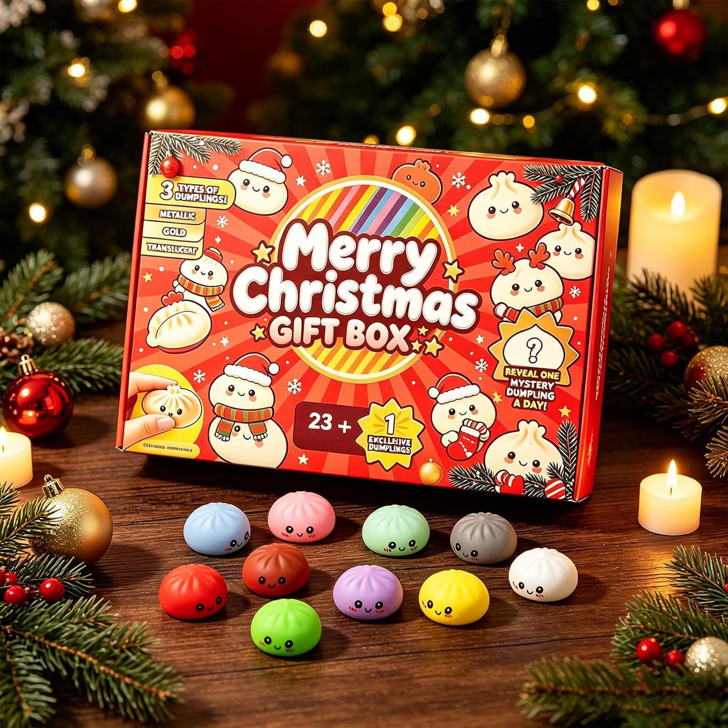 24 Days of Squishy Christmas Surprises 🎄