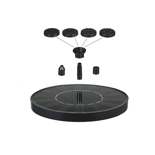 ☀Small solar fountain