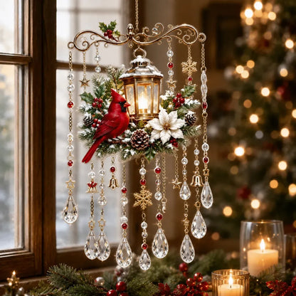 🔥Last Day 49% OFF - Handmade Christmas Stained Glass Window Hanging