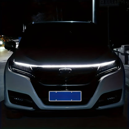 🔥🚗Dynamic Scan HoodBeam Kit- 48% OFF! Light up your hood with hypnotic smooth scanning effects! ✨🚗