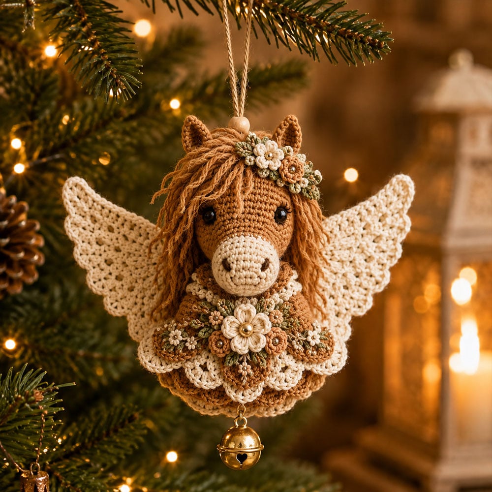 🔥Animal Angel Crochet Ornament DIY Kit