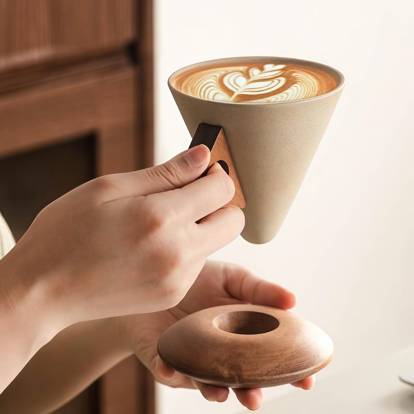 Unique ceramic coffee cup – luxury for your coffee time ☕