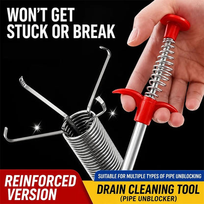 🚿Professional Drain Clog Remover Tool – A Must-Have For Every Home BUY 1 GET 1 FREE(2PCS)