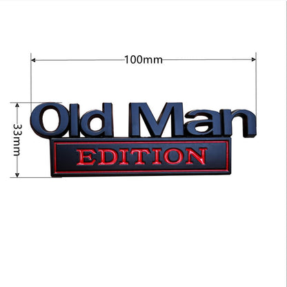 🔥2026 Summer Sale - 🚗 Old Man Edition Car Emblem