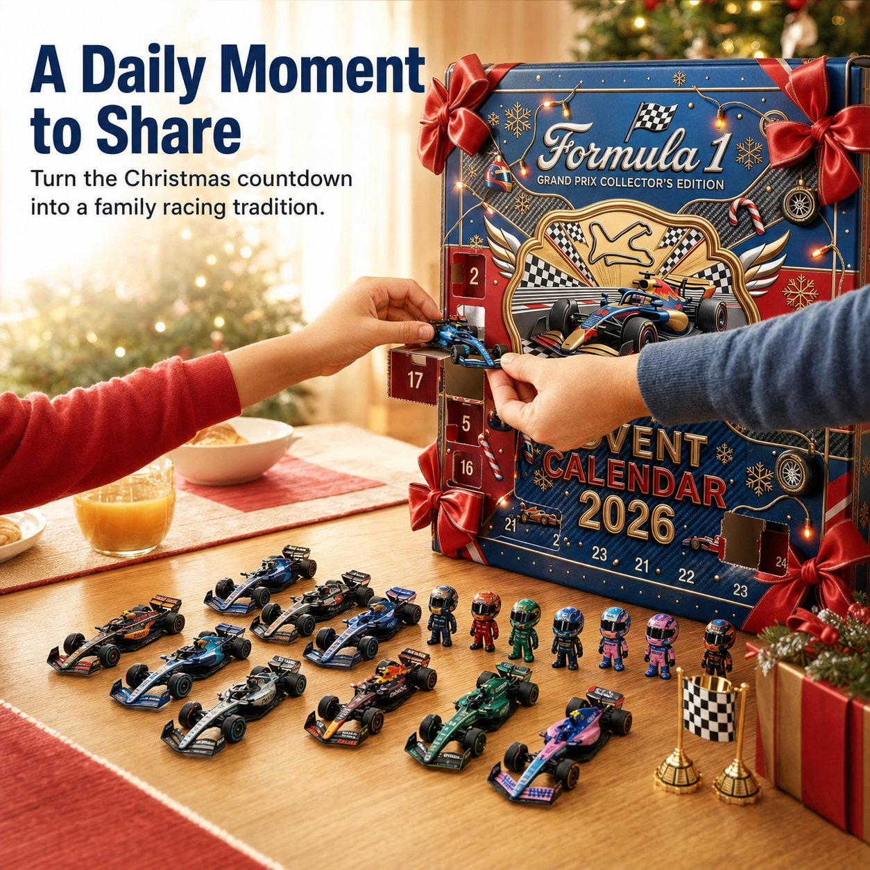 🏎️🏁 24 Days of Racing Glory – 2026 Grand Prix Christmas Collector Countdown