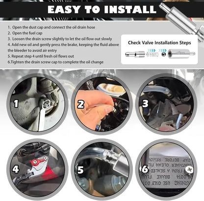 Car Brake Bleeder Hose Kit