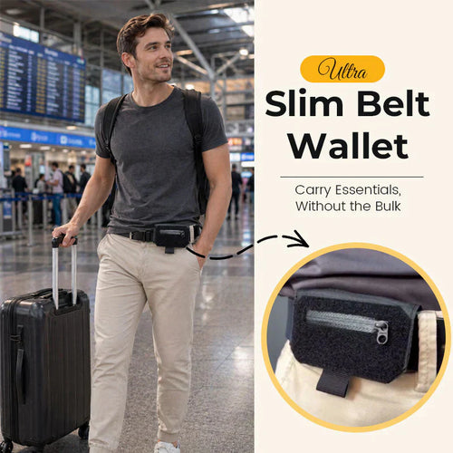 ✨ Slim Belt Wallet — Carry Daily Essentials Without the Bulk