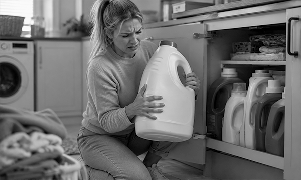Bulky Detergent Bottles