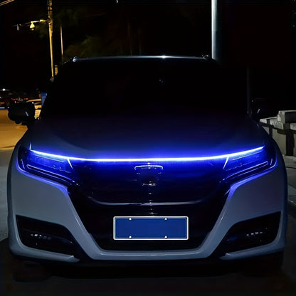 🔥🚗Dynamic Scan HoodBeam Kit- 48% OFF! Light up your hood with hypnotic smooth scanning effects! ✨🚗