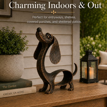 🐾Whimsical Dachshund Sculpture – Charming Dog Decor & Gift for Dachshund Lovers🐶