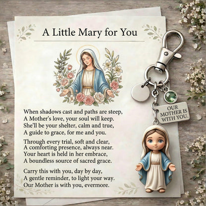 'A Little Jesus for You' - Comforting Pocket Reminder Keychain & Poem Card Gift Set 🌟🙏