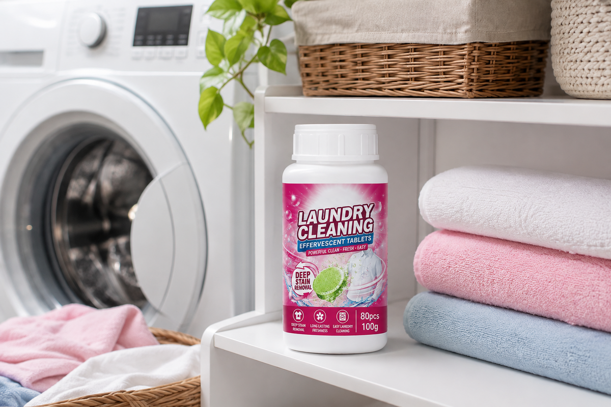 Laundry Cleaning Effervescent Tablets