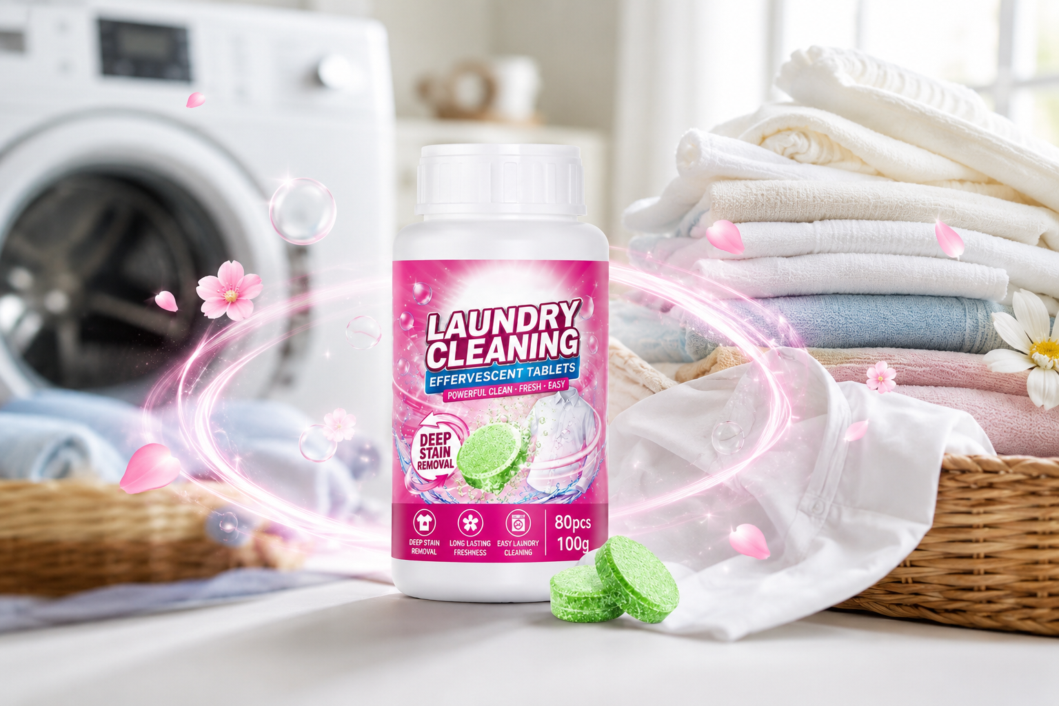 Long‑Lasting Fragrant Laundry Sheets