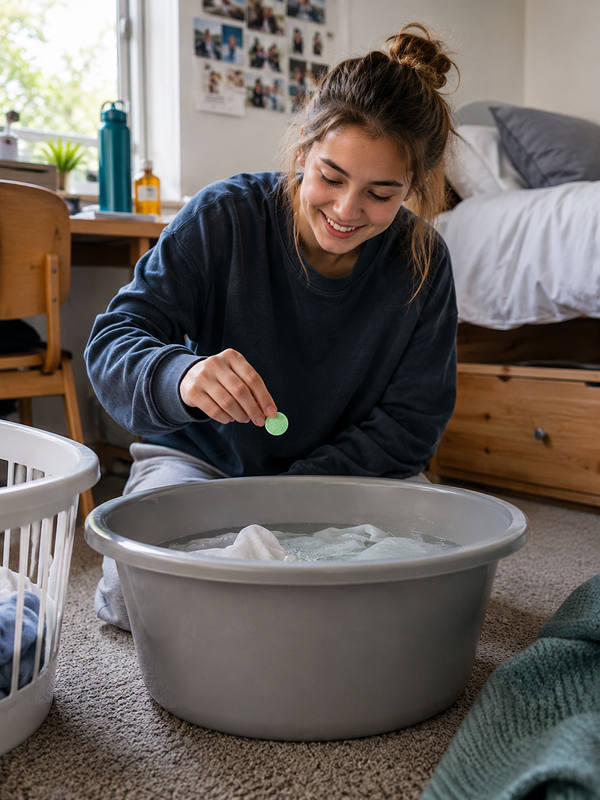 Compact Dorm Laundry