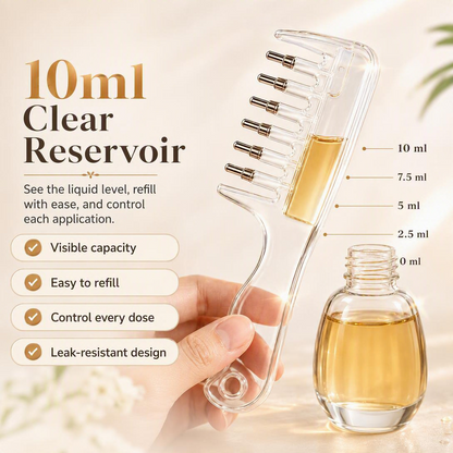 Scalp Serum Applicator Comb