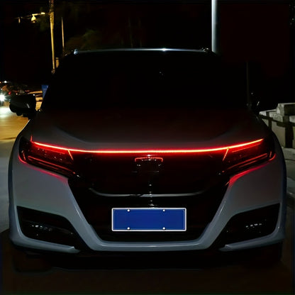 🔥🚗Dynamic Scan HoodBeam Kit- 48% OFF! Light up your hood with hypnotic smooth scanning effects! ✨🚗