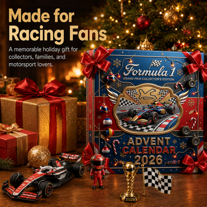 🏎️🏁 24 Days of Racing Glory – 2026 Grand Prix Christmas Collector Countdown