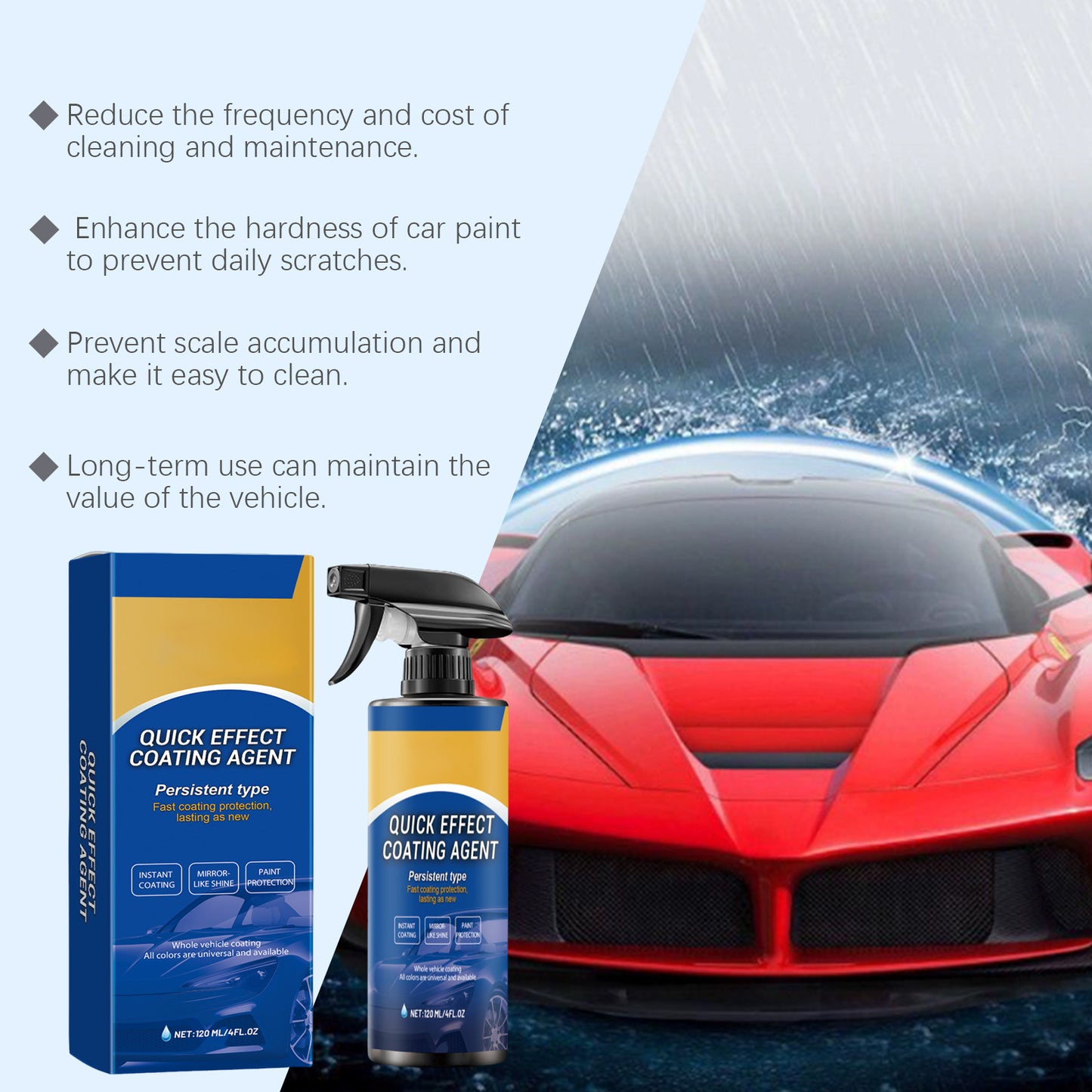 Car Paint Spray for Shine and Protection