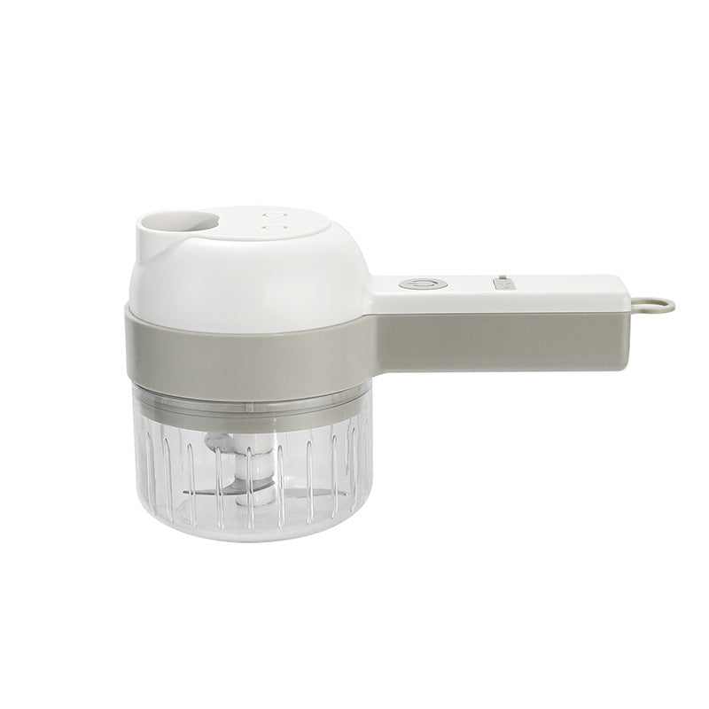 4-in-1 manual electric vegetable cutter setMultifunction cordless food processor