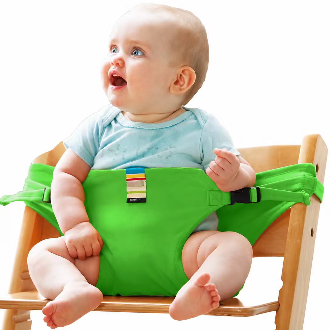 Baby High Chair Seat Belts - Portable Dining Straps Holder