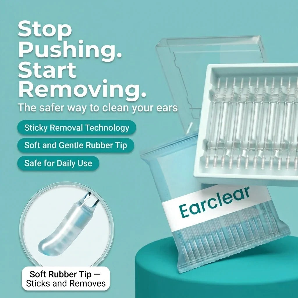 🥳2026 HOT SALE🥳💞50K+ SOLD!💛Sticky Ear Cleaning Picks