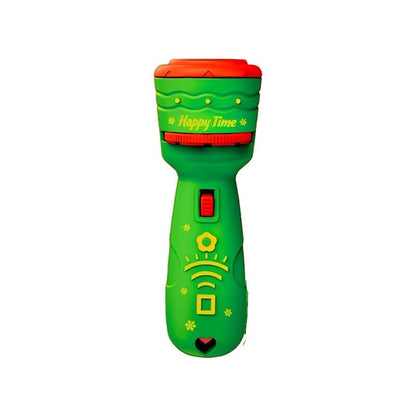 🎄 Kids Christmas Halloween Projection Flashlight Toy – Create Magical Bedtime Stories With 24 Festive Light Slides